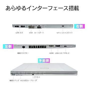 Amazon.co.jp: (整備済み品)ノートパソコン 軽量薄型 Windows
